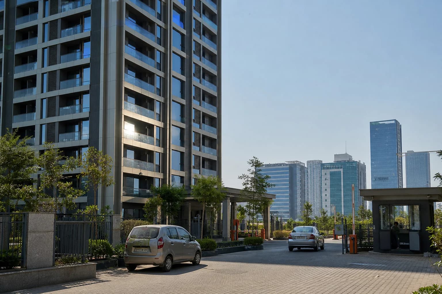 Residential tower in GIFT City, Gandhinagar