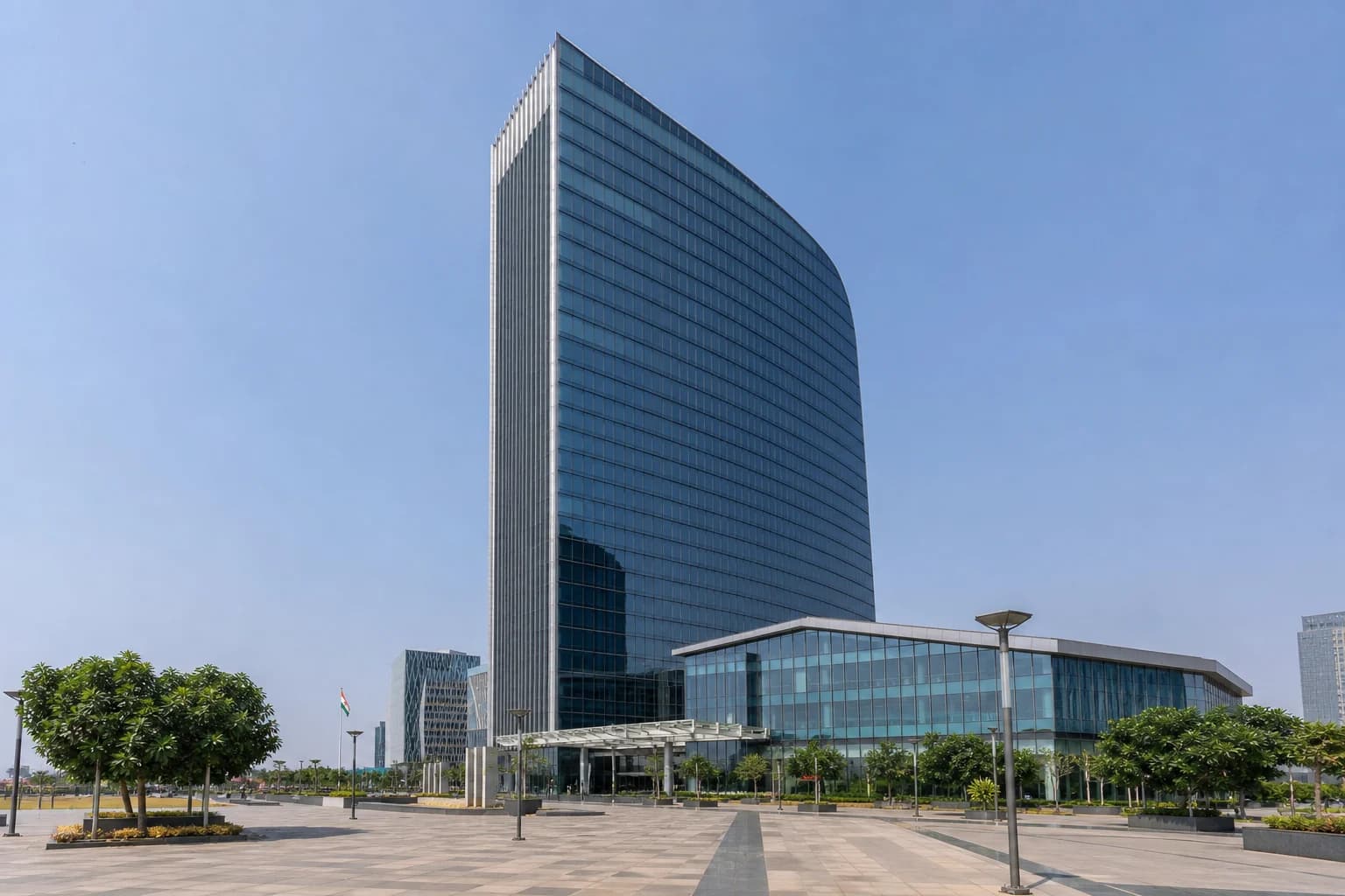 Commercial tower in GIFT City, Gandhinagar